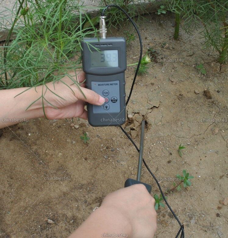 Digital Soil Moisture Meter River Sand Soil Cement Land Tester Sensor Tool