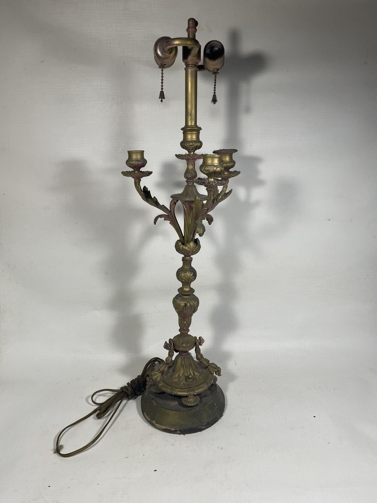 Antique Candelbra Lamp