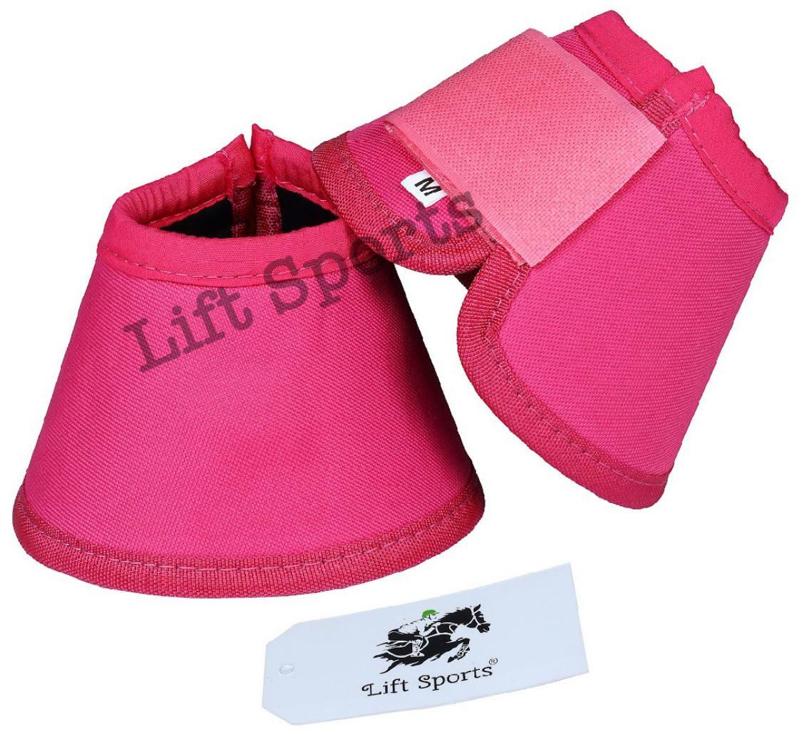 Horse Bell Boots Over Reach No Turn Bell Wrap All sizes Tack Protection Equine