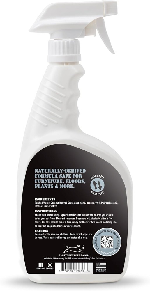 Effective 32oz Keep Off Cat Spray - Non-Toxic Solution for Pet Behavior Control