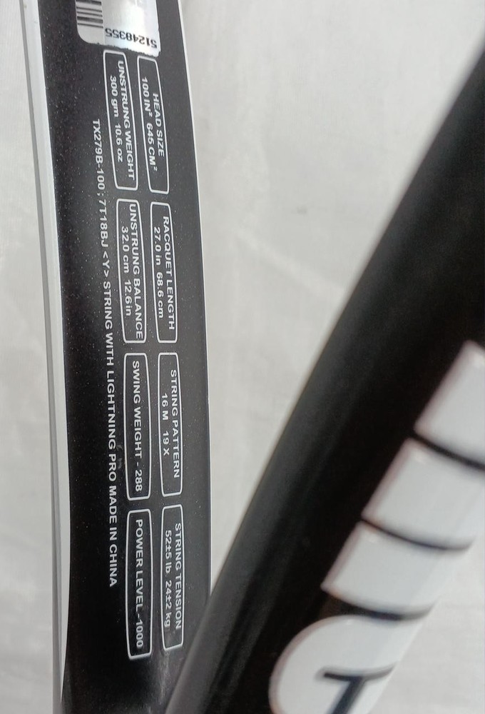PRINCE HARRIER100 Tennis Racket