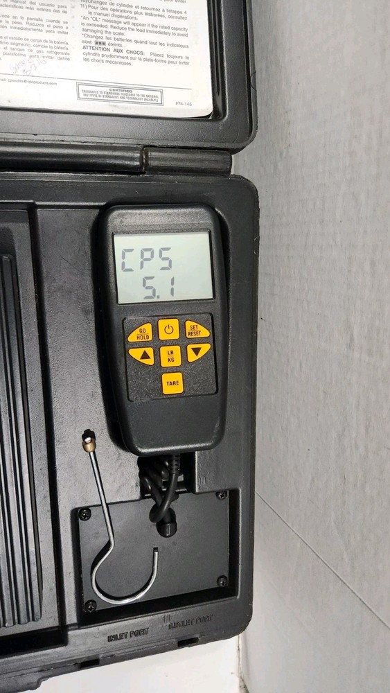CPS CC800A Compute-A-Charge Refrigerant Charging Scale