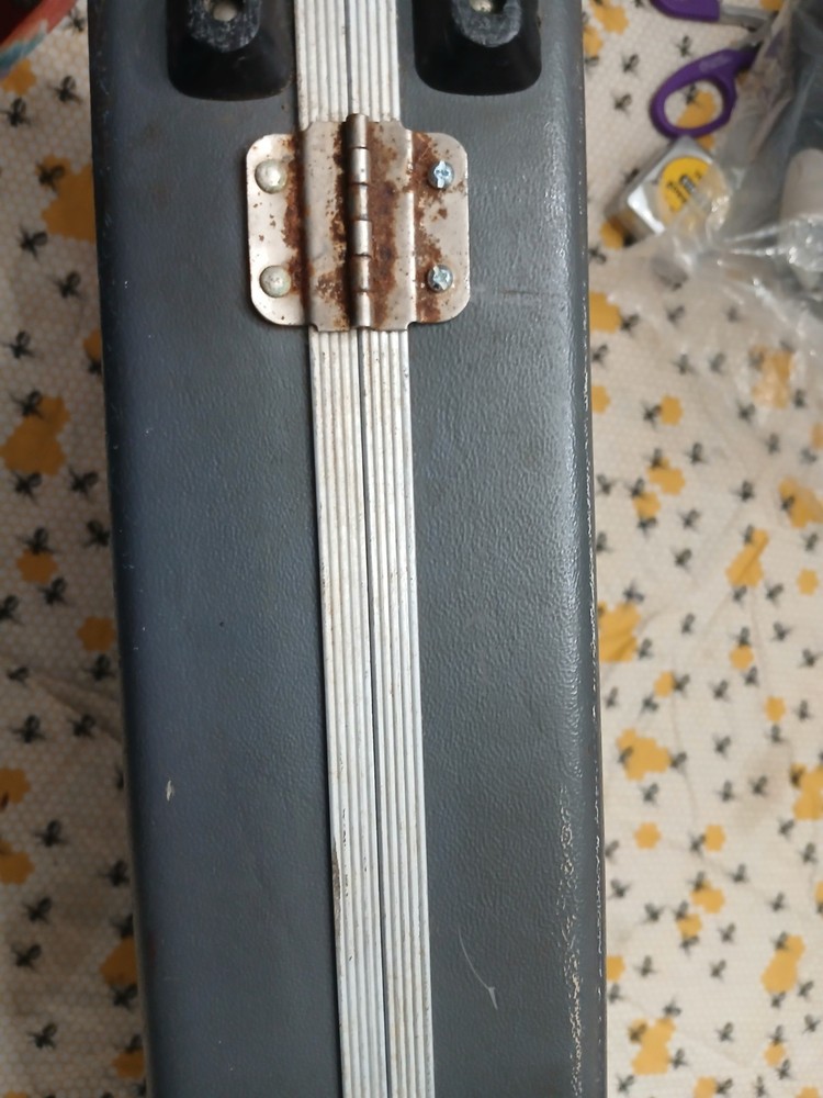 Vintage Wing Archery TD bow case Hard case grey