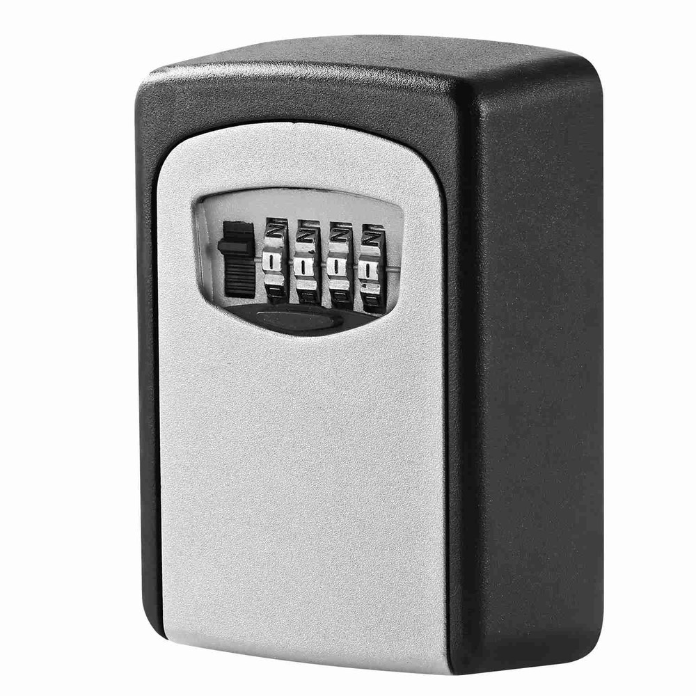 Waterproof Wall Mounted Key Lock Box Keys Storage Lock Box 4 Digits Codes USA