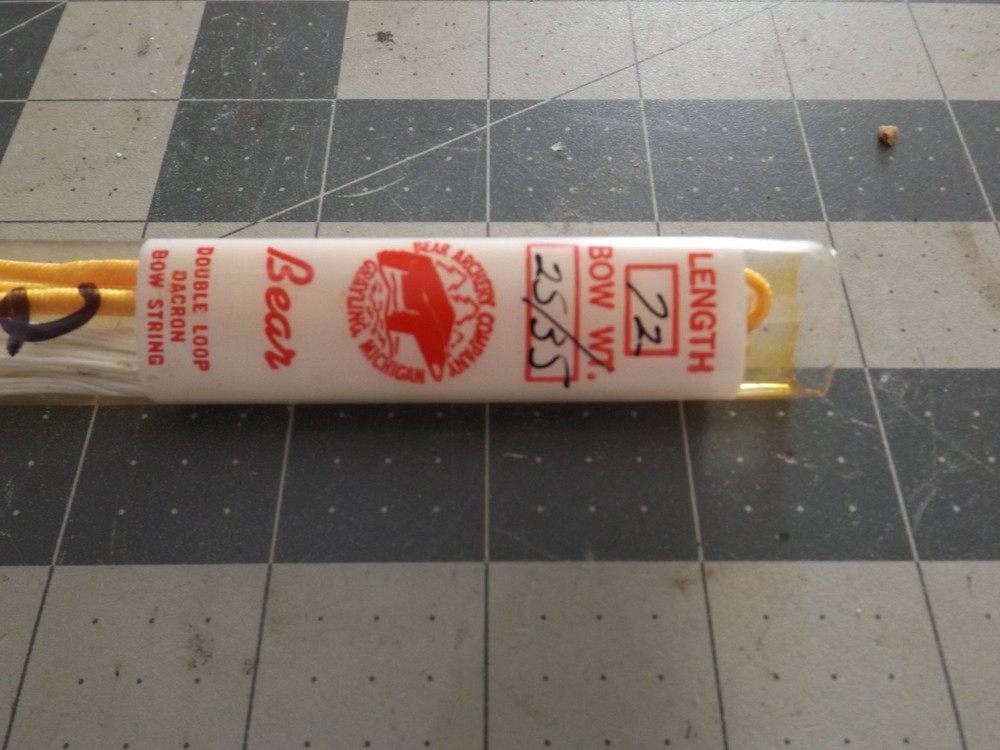 8 Original Bear Archery Recurve Bow Replacement Strings & 2 Browning strings