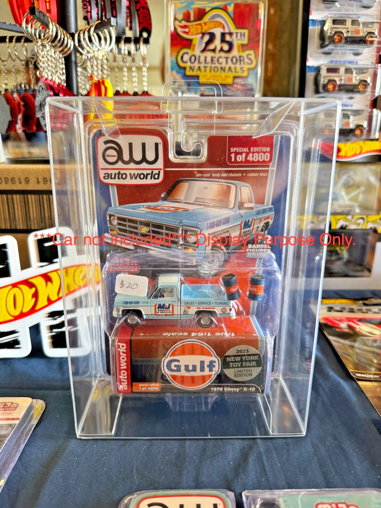 Guardtek Display Protector Case for Johnny Lightning, Auto World, Revell (5 pcs)