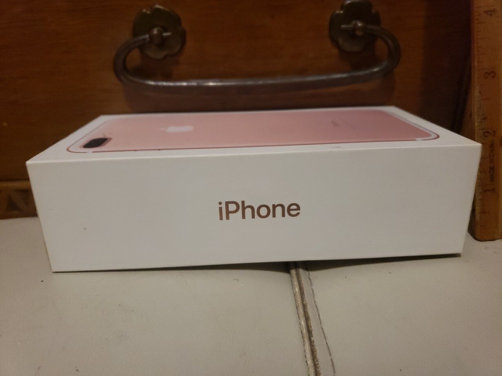 Apple iPhone 7 Plus Empty Box - A1661 Rose Gold 32GB Replacement Empty Box Only