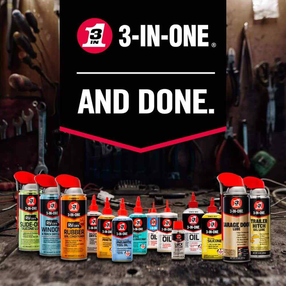 3-IN-ONE Lock Lube 2.5 oz. (2-Pack)