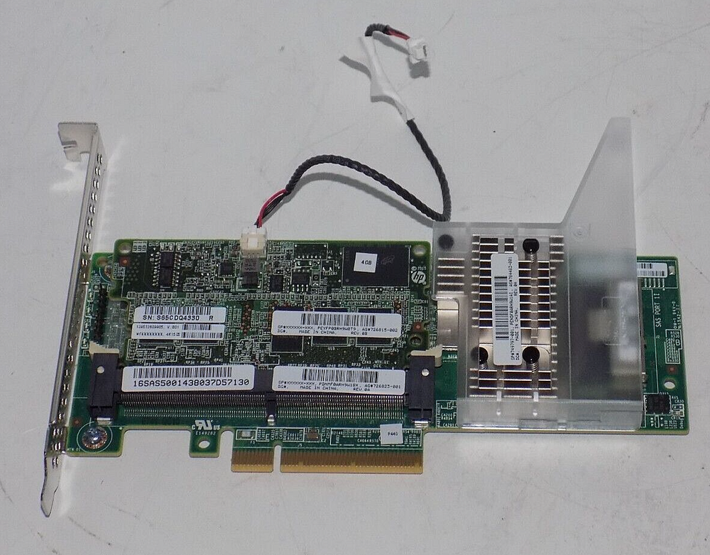 HP 726821-B21 Smart Array P440/4GB FBWC 12Gb 1-port SAS Controller +