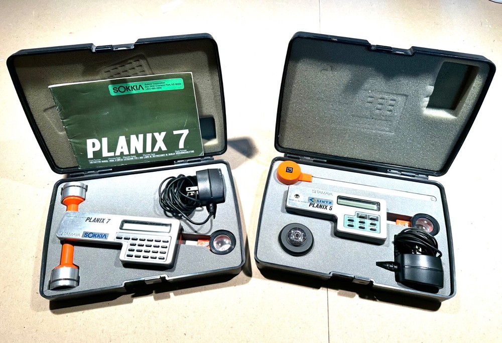 Planix 5 and Planix 7 planimeters pre-owned