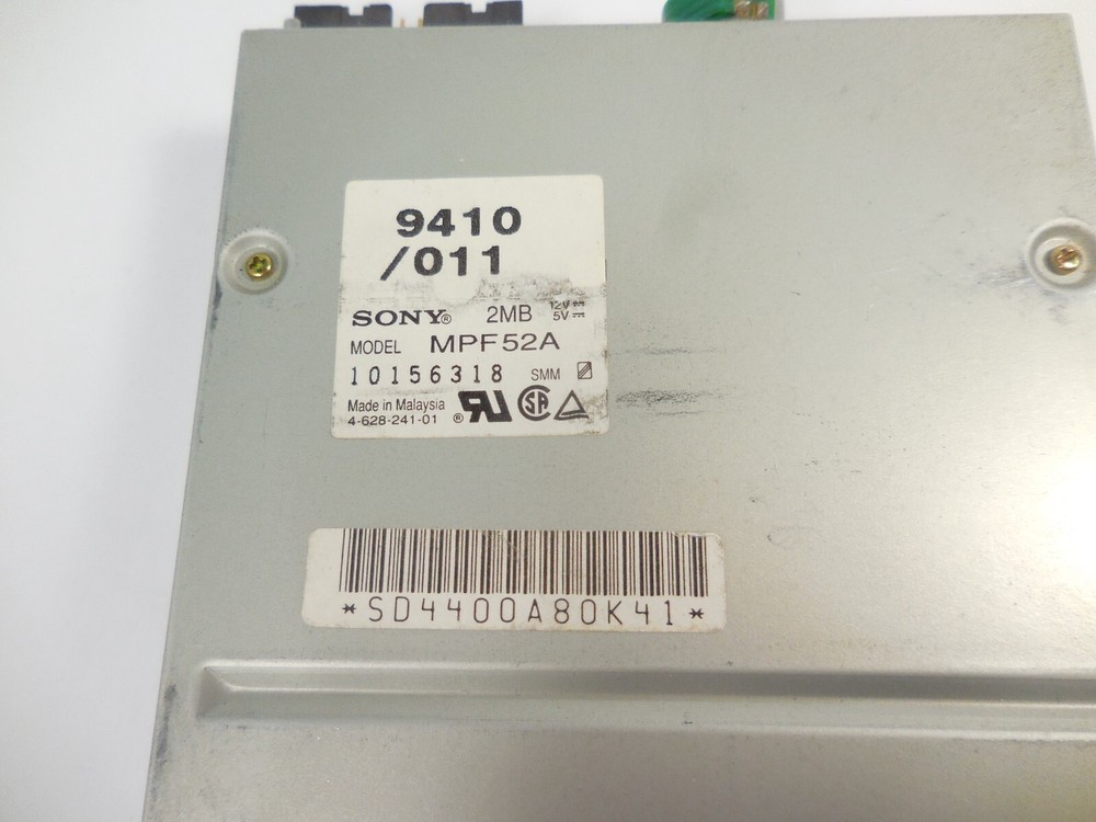 Sony Floppy Drive 3.5" 2 MB Model MPF52A Disk Drive for Apple Mac Untested