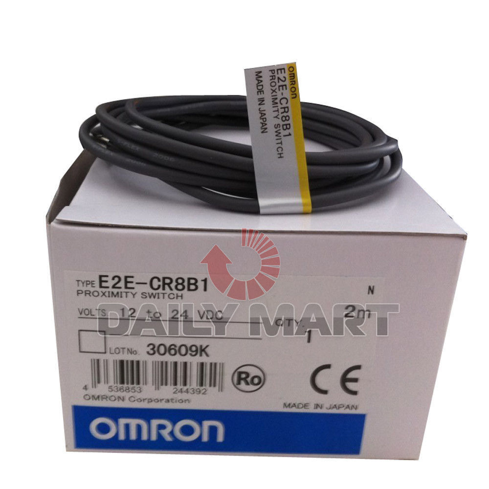 Omron NEW E2E-CR8B1 E2ECR8B1 Inductive Proximity Switch Sensor