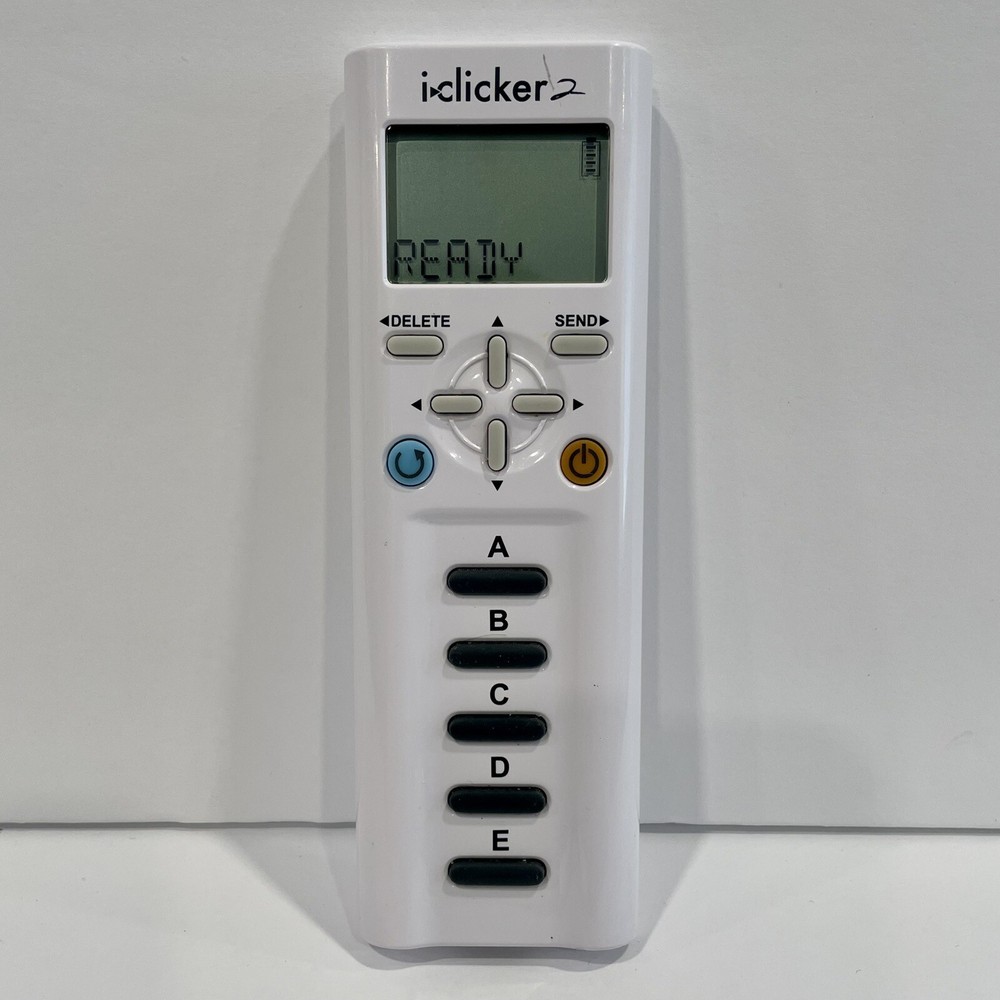 iClicker 2 Student Remote Classroom Response Control Mult. Choice WORKS