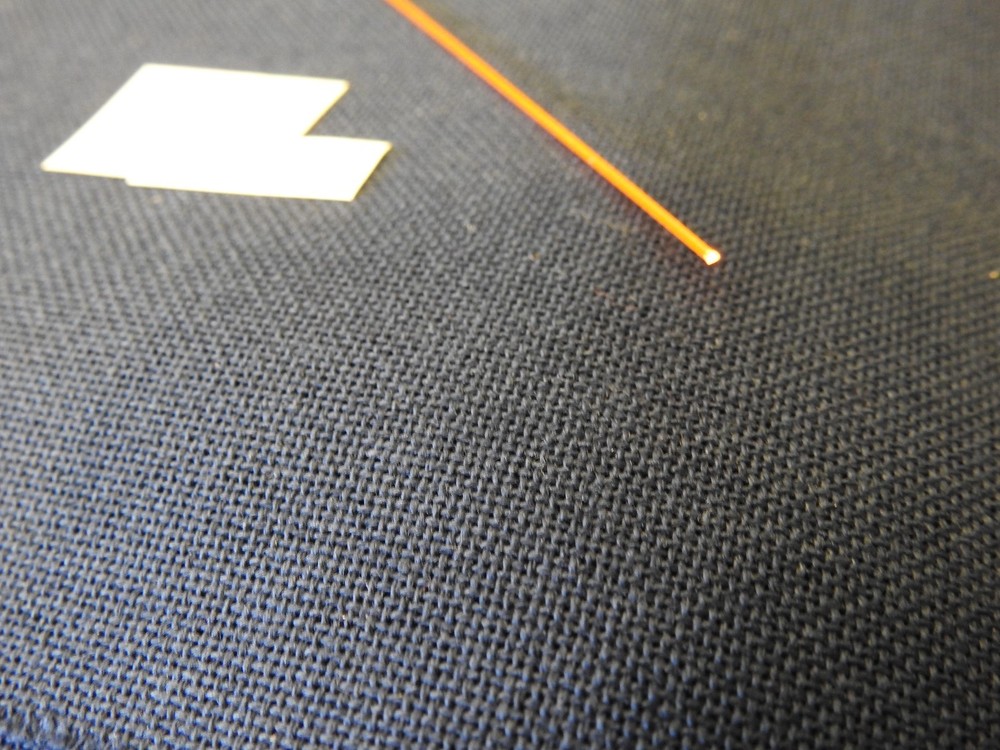 FIBER OPTICS, 1.5 mm ORANGE FOR MUZZEL LOADER FRONT SITE