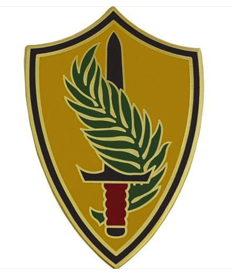 Vanguard ARMY COMBAT SERVICE IDENTIFICATION ARMY ELEMENT U.S. CENTRAL COMMAND