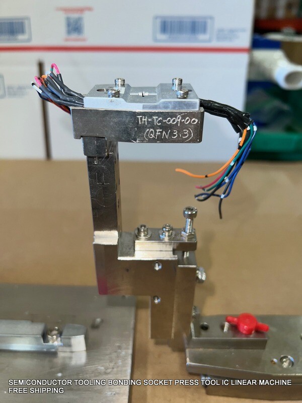 SEMICONDUCTOR TOOLING BONDING SOCKET PRESS TOOL IC LINEAR MACHINE FREE SHIPPING