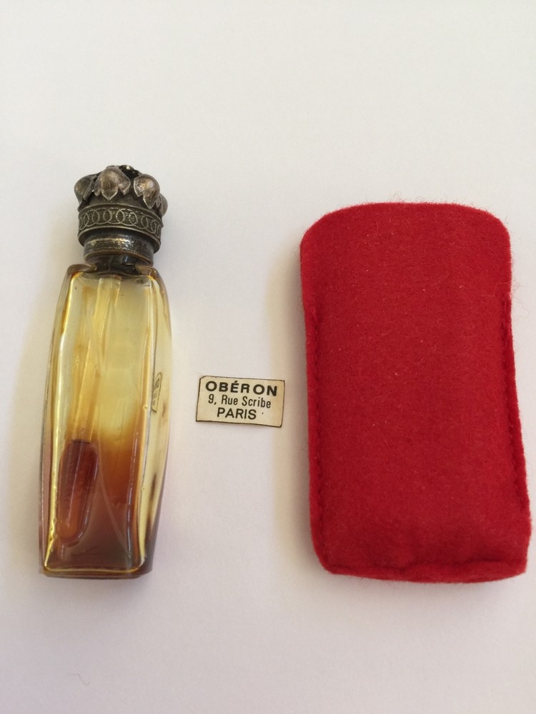Antique Perfume Bottle - (Oberon)  STUNNING!!