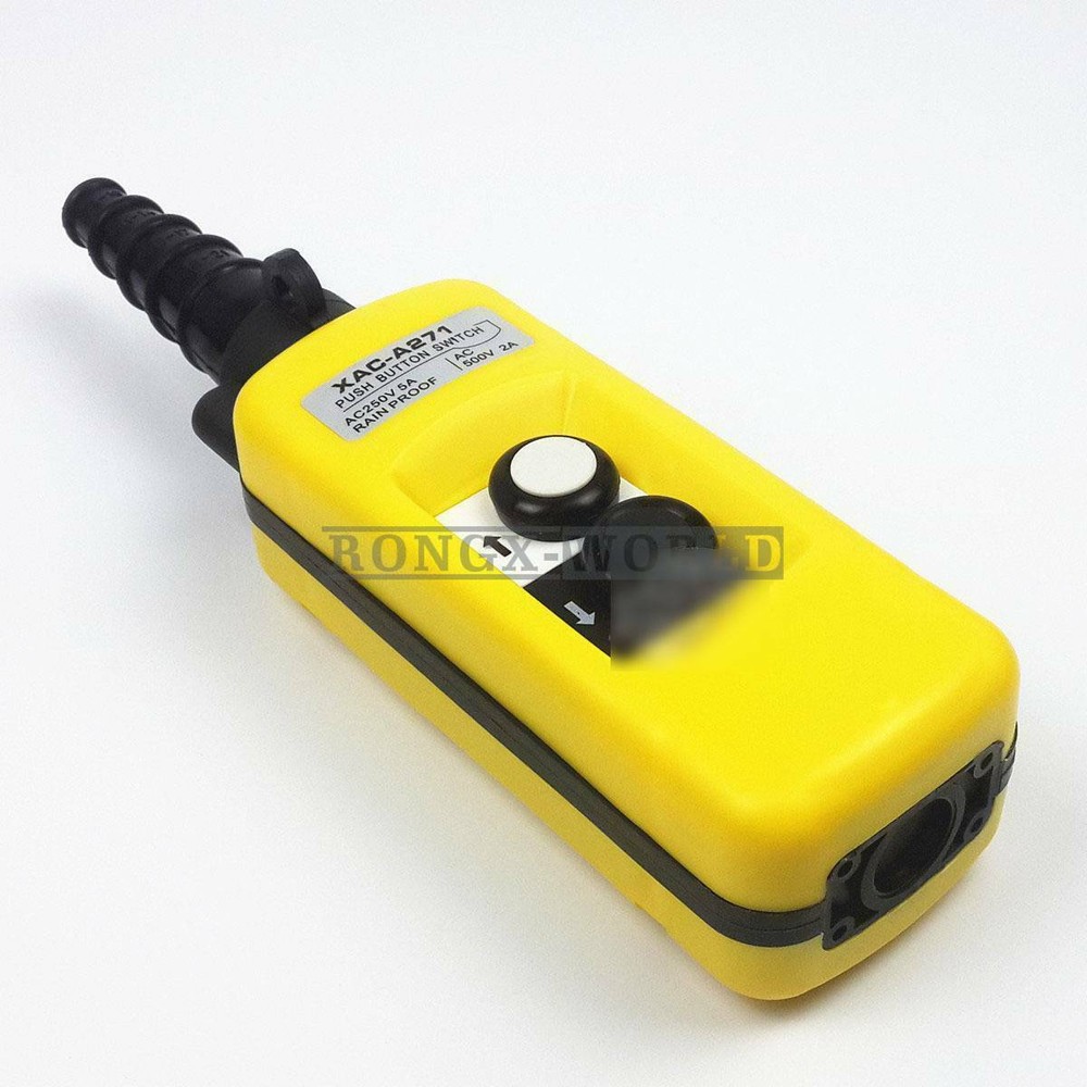 1PC New XAC-A271 Pendant Control Stations Crane 2 Pushbutton Switch