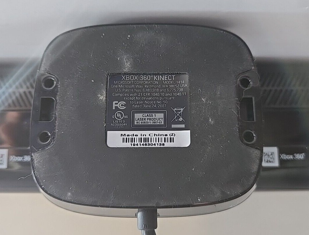 Official Tested Microsoft Kinect Sensor Bar for Xbox 360 1414 Camera Unit Only