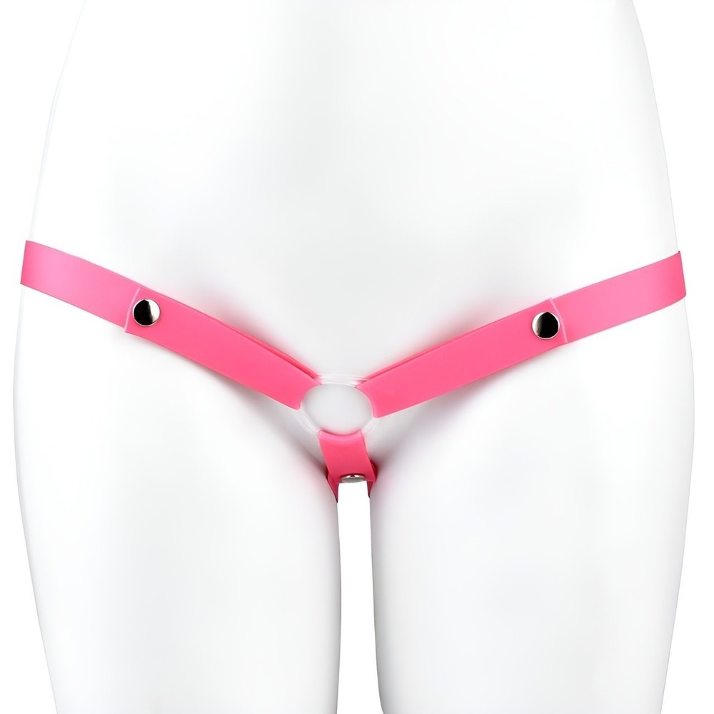 FRRK Chastity Cage Belt Elastic Auxiliary Adjustable Accessory For Chastity Lock