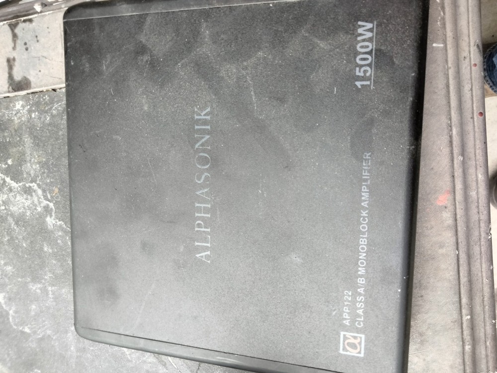 alphasonik amplifier APP-122