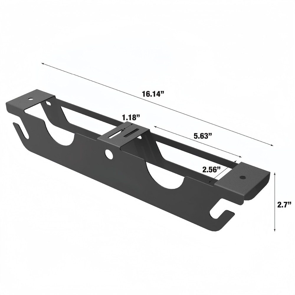 Angle Grinder Holder - 4 Bay Angle Grinder Rack/Stand Storage Rack Wall Mount