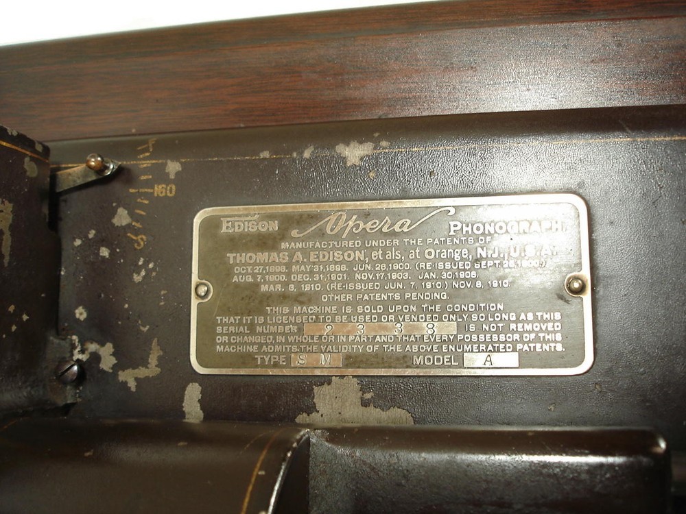 Edison Opera Phonograph