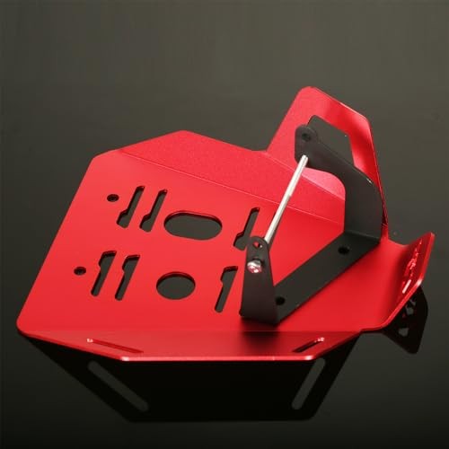 Front Skid Plate Lower Engine Bash Cover Guard For CRF110F 2013-2024 () RED