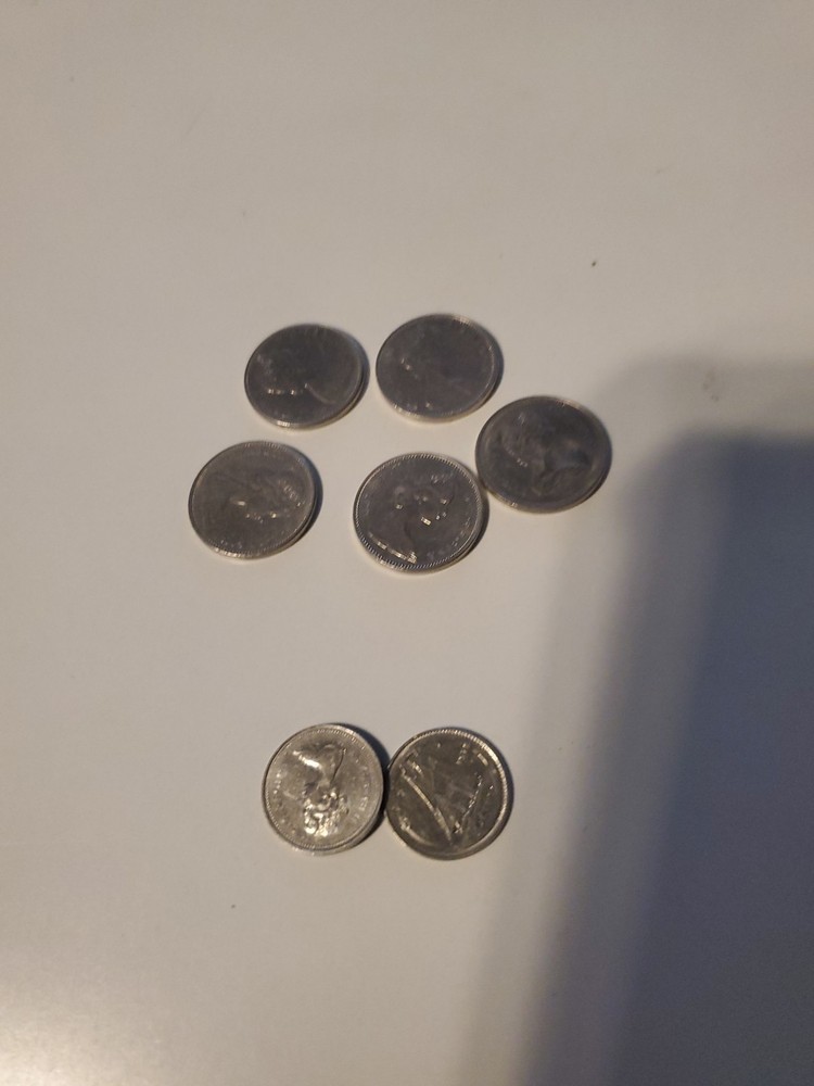 Canada Coins 1968 72 77 84 ,79 78