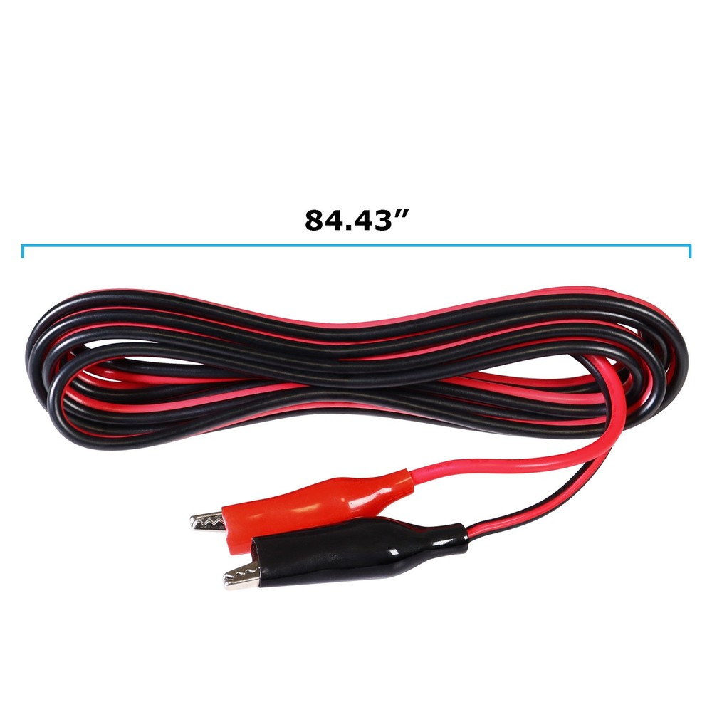 Mighty Max 6V SOLAR PANEL CHARGER WITH ALLIGATOR CLIPS