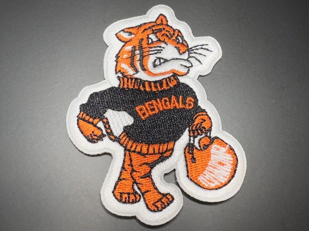 Cincinnati Bengals Embroidered Iron On Patch