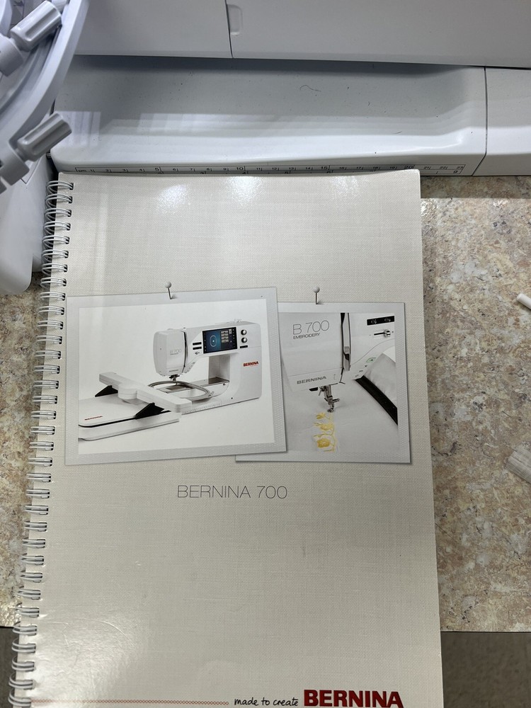 Bernina B700 Embroidery Only Machine with Spool Holder