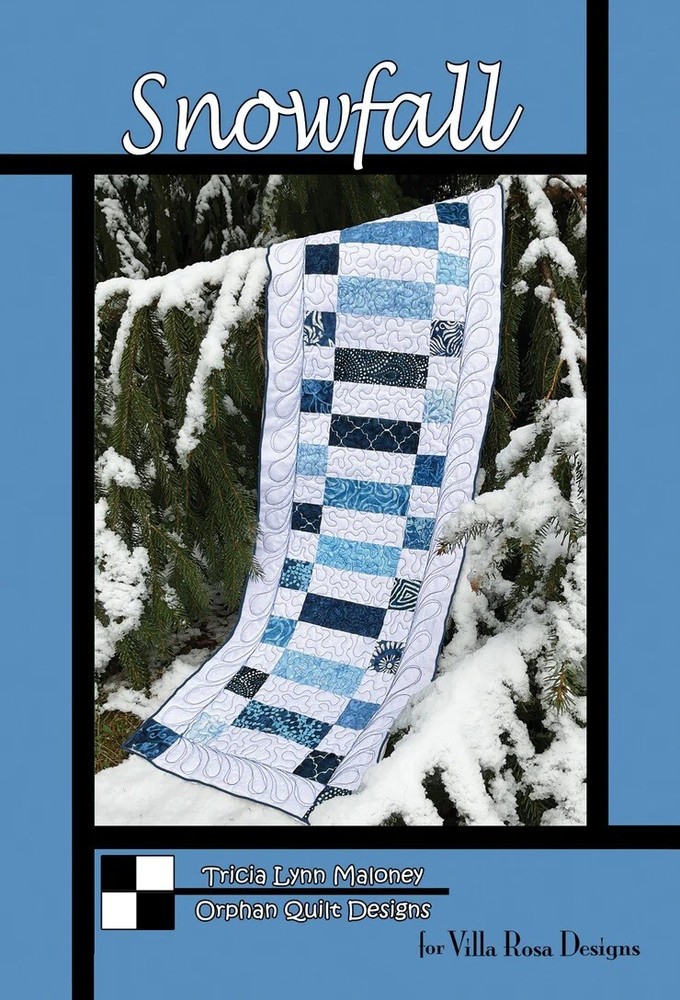 Snowfall Table Runner Quilting Pattern