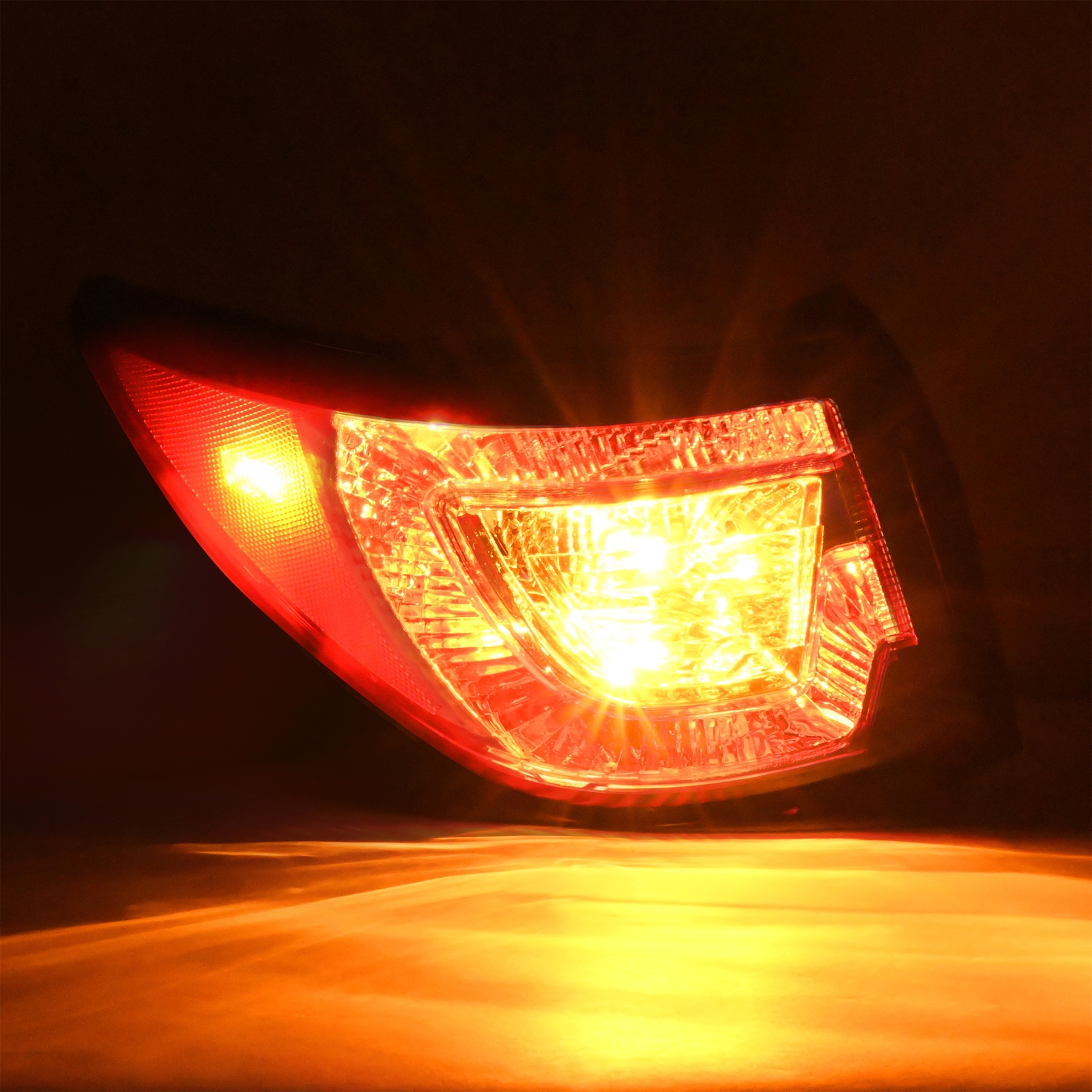 Red Tail Lights Lamps w/ Bulbs LH+RH For Chevy Traverse LS LT LTZ 2013-2017 DOT