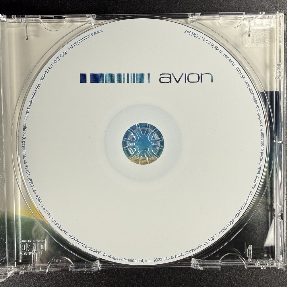 Avion Autographed CD Signed by Band Members Jamie Wren Joey Clemat Ben Hackett