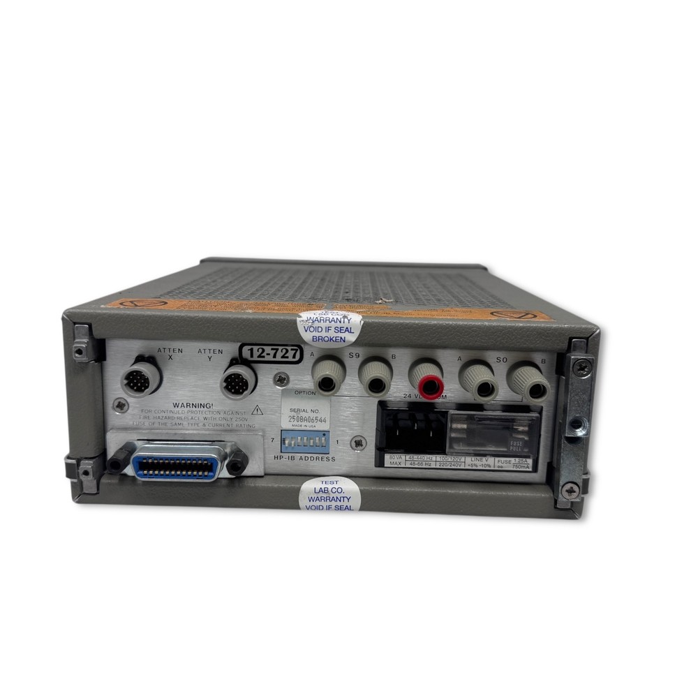 HP 11713A Attenuator Switch Driver GPIB HPIB 24V RF Test Controller Agilent Lab