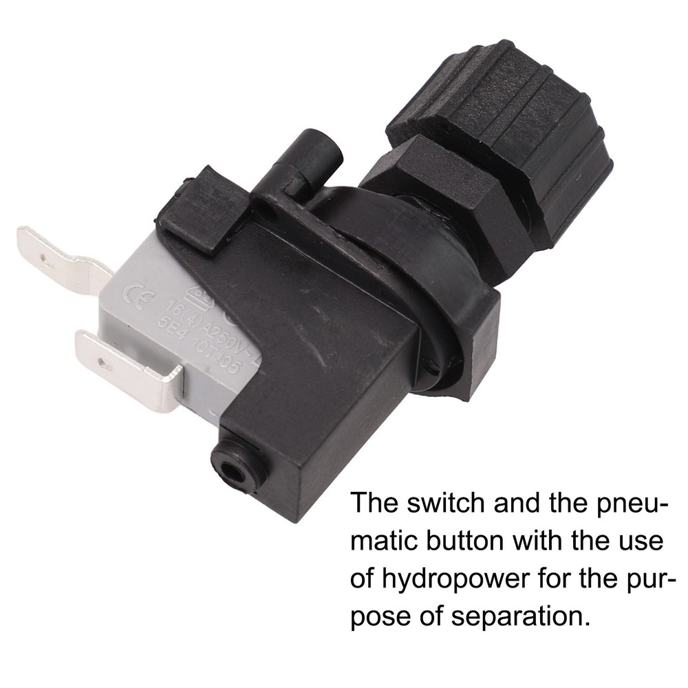 On Off Push Type Pneumatic Air Pressure Switch for Garbage Processor Control