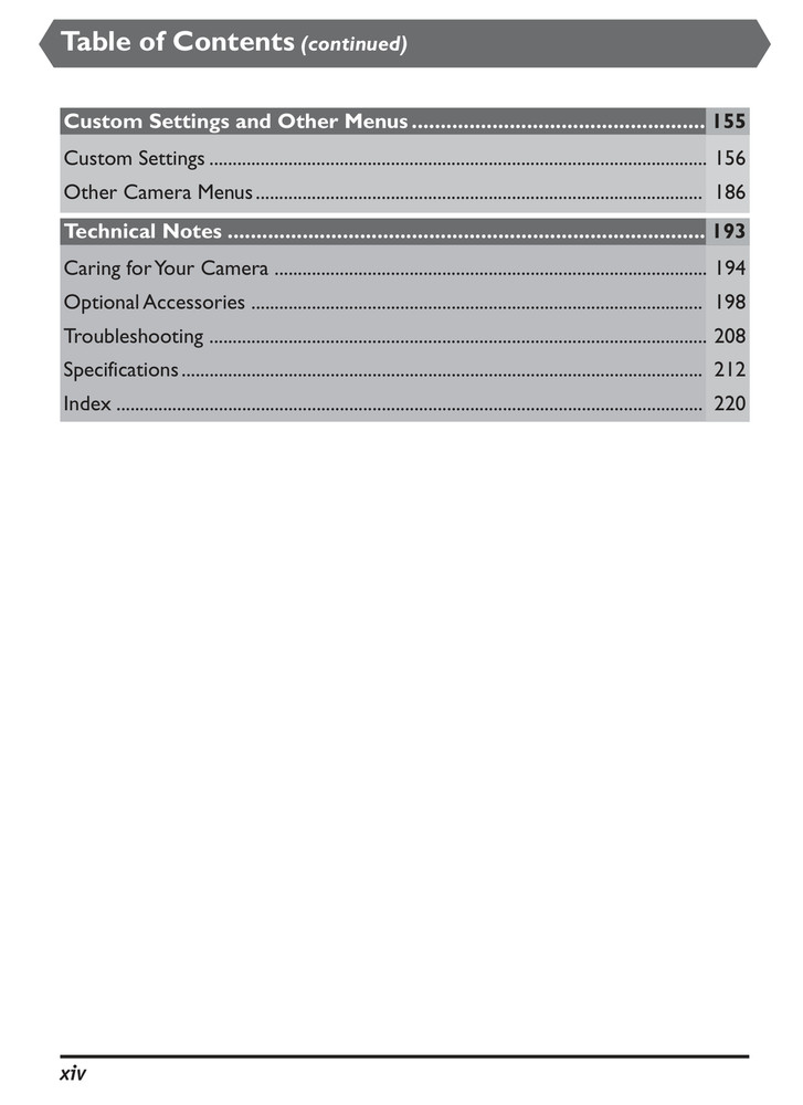 Nikon D1x — Users Manual Guide Reference — 1/2 Size, 5.5" x 8.5" Small Compact