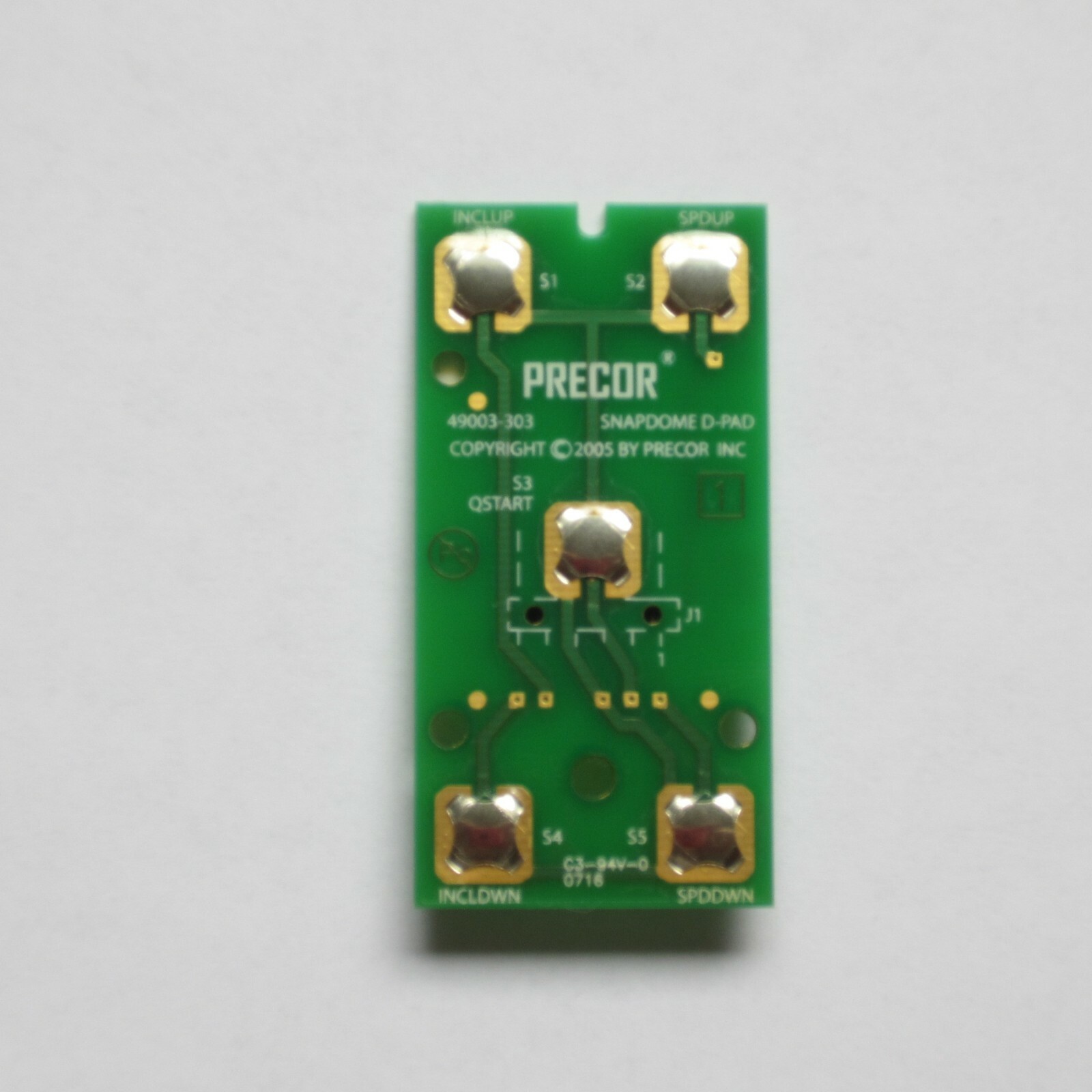 Precor D-Pad PCA Control Board