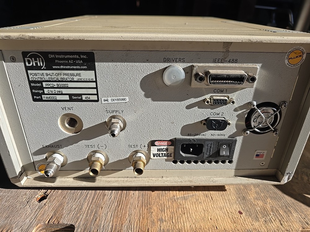 Fluke / DHI PPC2+ Automated Pressure Controller / Calibrator