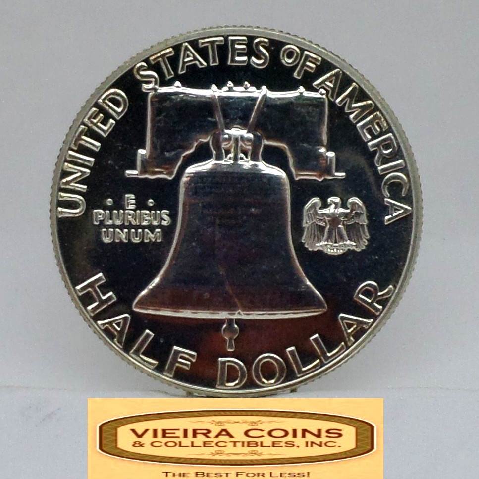 1960 Franklin Silver Proof Half Dollar, 90% Silver - #C57342NQ