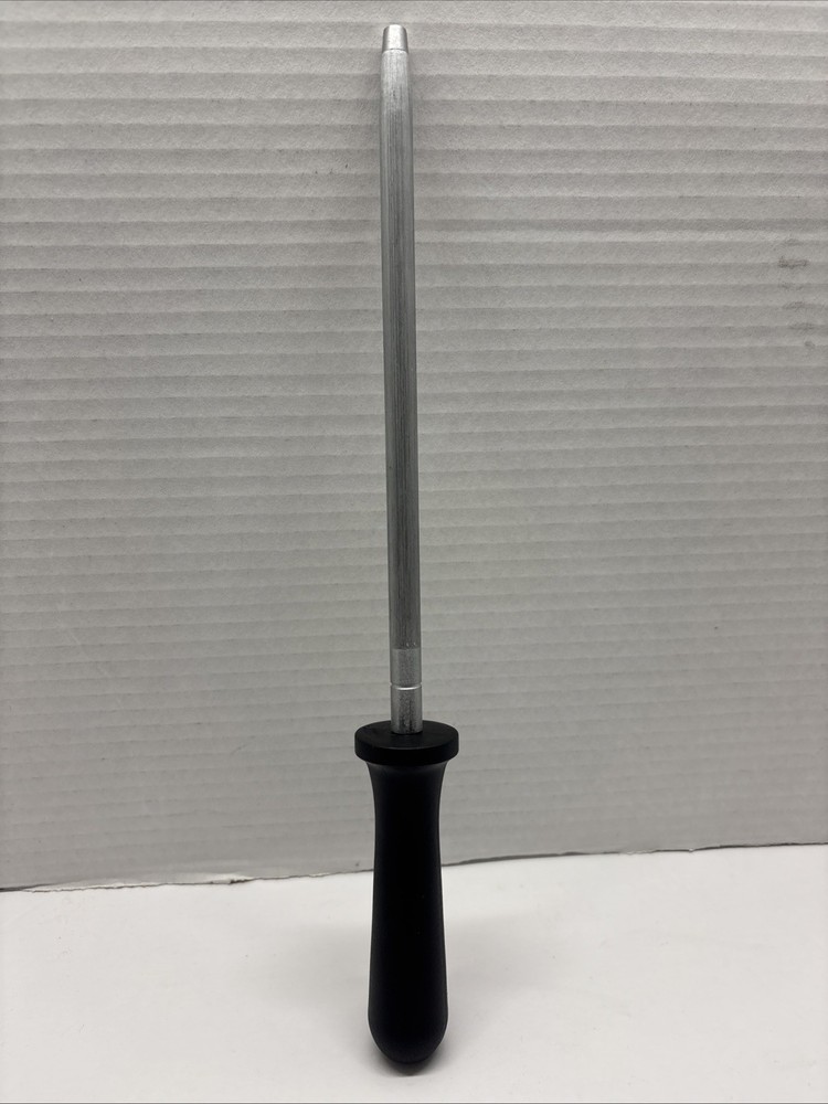 Stainless Steal Knife Sharpener With Plastic Handel