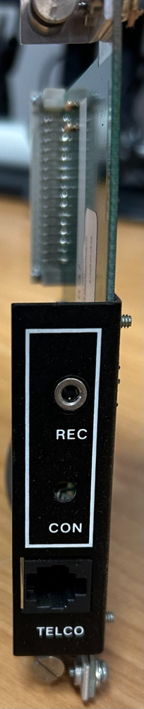 Radionics D6545 Telco Terminal Card
