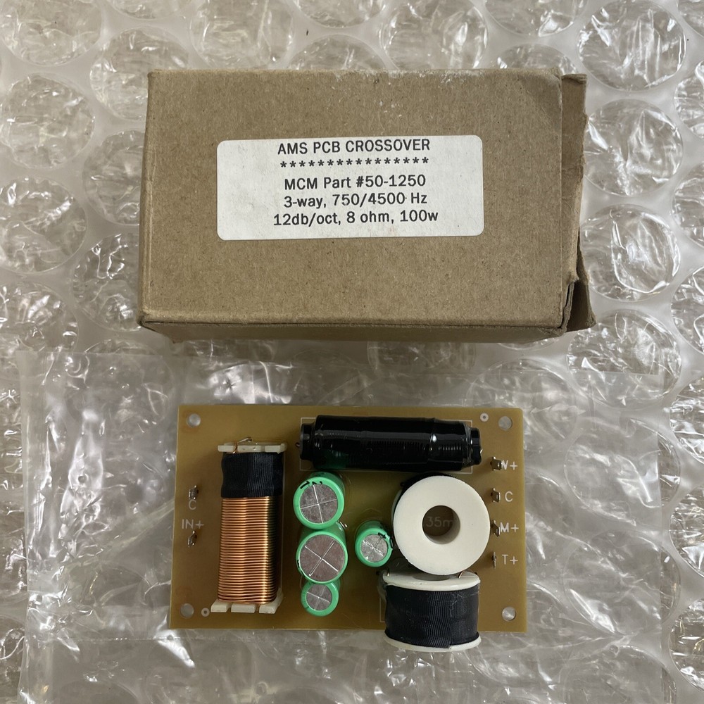 MCM 50-1250 3 Way AMS PCB Crossover 100W