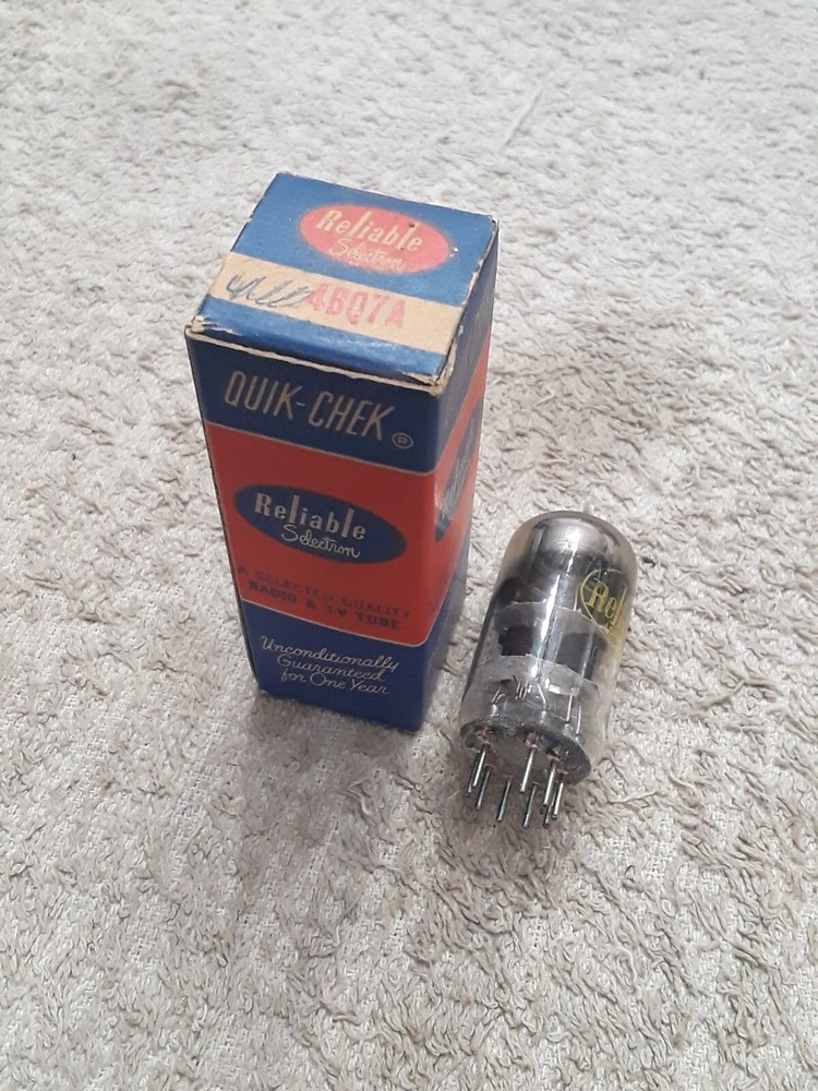 NOS Reliable 4BQ7A Vacuum Tube