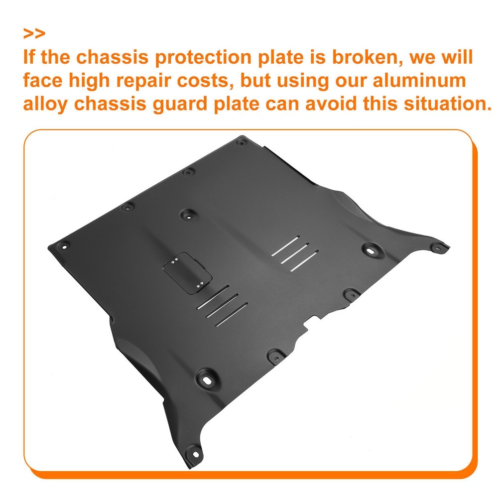 Front Skid Plate For 2017 2018-2024 Tesla Model 3 & Y Under Engine Guard Cover