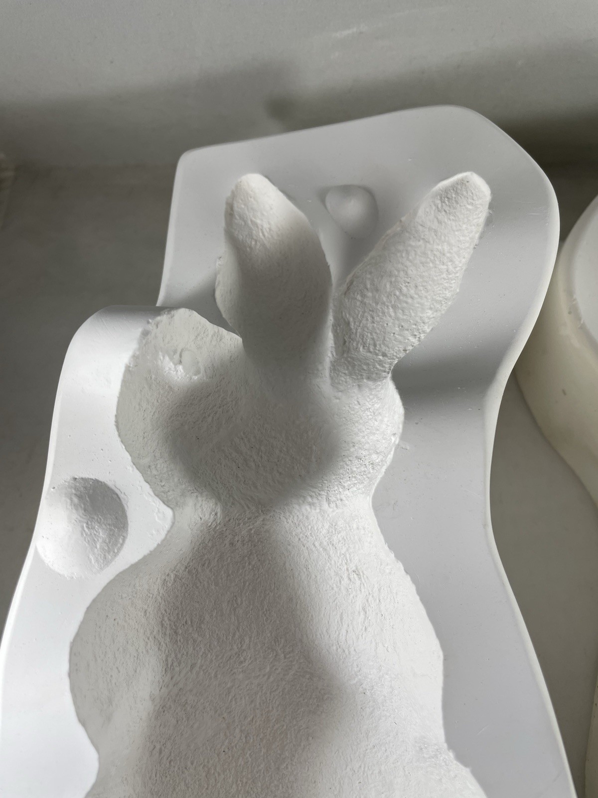 Nowell’s Inc 1996 Ceramic Slip Mold Bunny Rabbit NM-2105