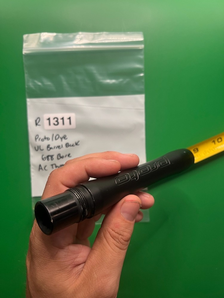 Proto/Dye UL Paintball Barrel Back 688 Bore AC Thread