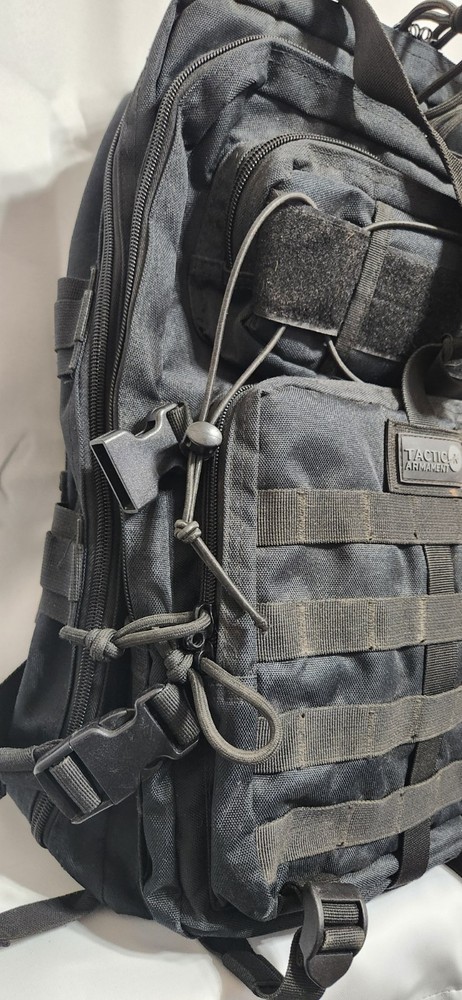 Tacticon Armament tactical backpack black EUC