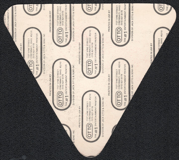 1986 Brian Setzer Backstage Pass - Guaranteed 100% Old & Original